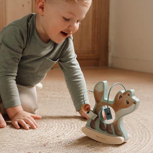 צעצוע מתנדנד – שועל – חברי היער