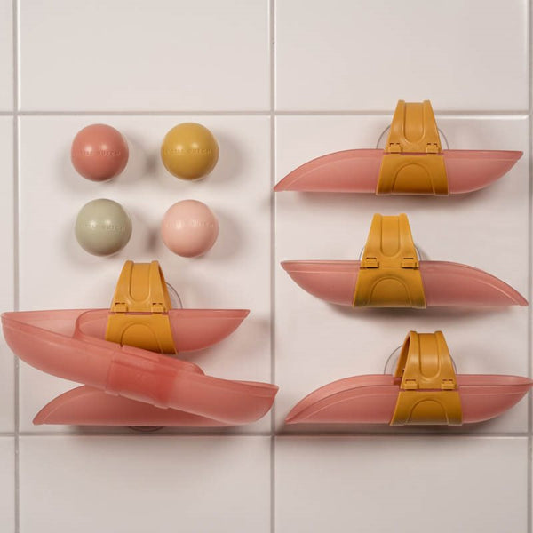 מסלול כדורי אמבטיה – צבע ורוד