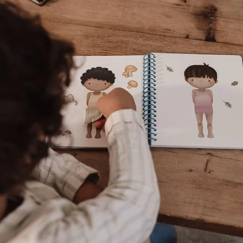 ספר הלבשה ומדבקות – חברי יער