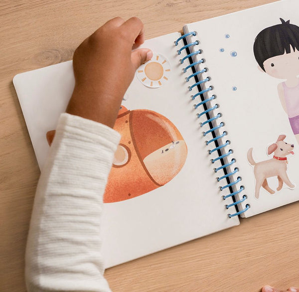 ספר ספר הלבשה ומדבקות – ג'ים והחברים