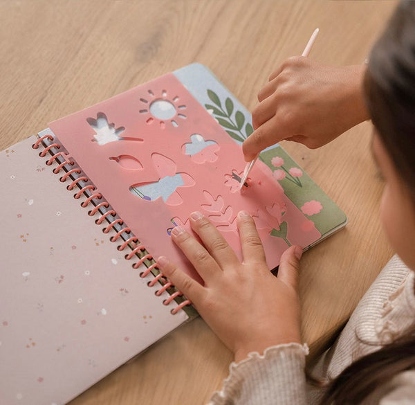 ספר ציור וגירוד – רוזה והחברים