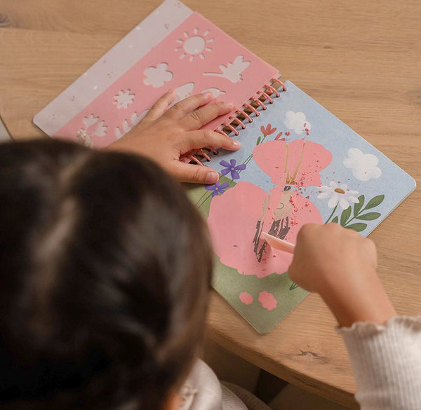 ספר ציור וגירוד – רוזה והחברים