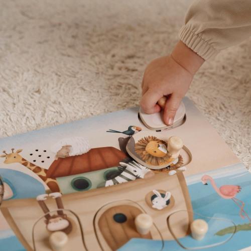 פאזל קולי מעץ – תיבת נח