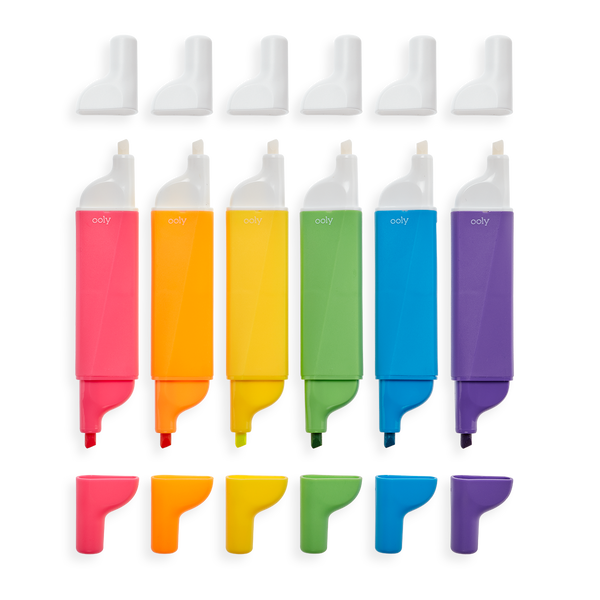 מרקרים מחיקים - סט של 6 DO-OVER