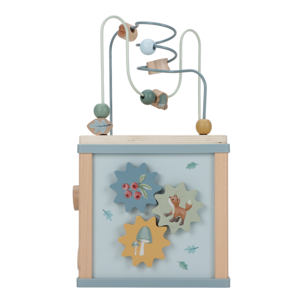 קוביית פעילות מעץ – חברי יער