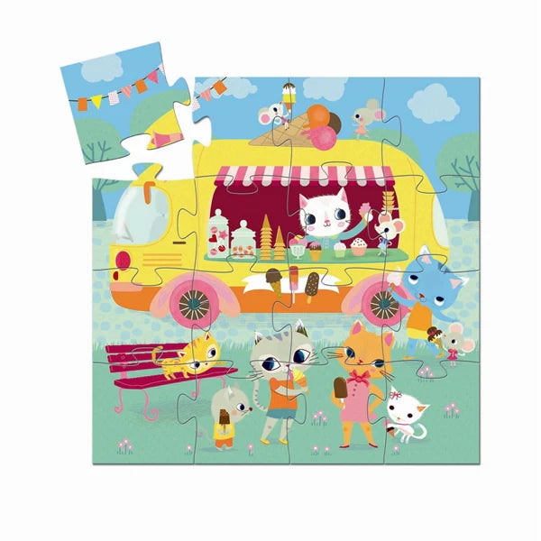 פאזל 16 - אוטו גלידה