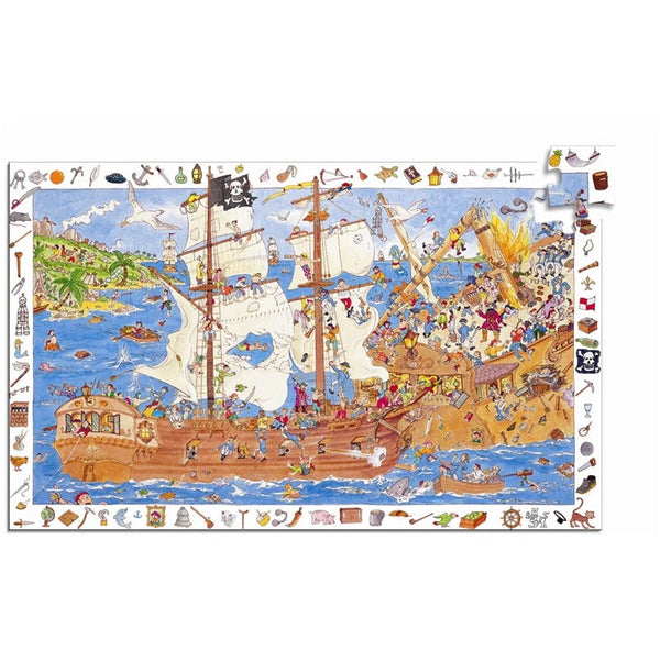 פאזל מסגרת 100 - פיראטים