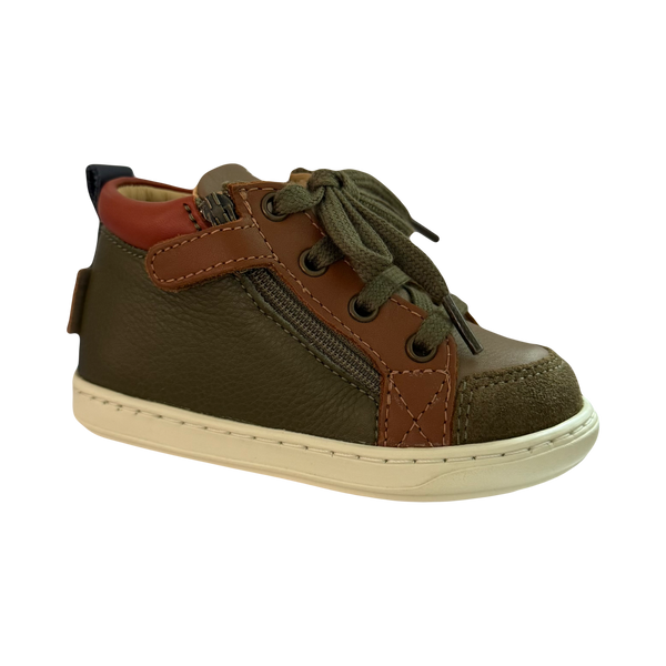 נעליים סגורות BOUBA BI ZIP KHAKI