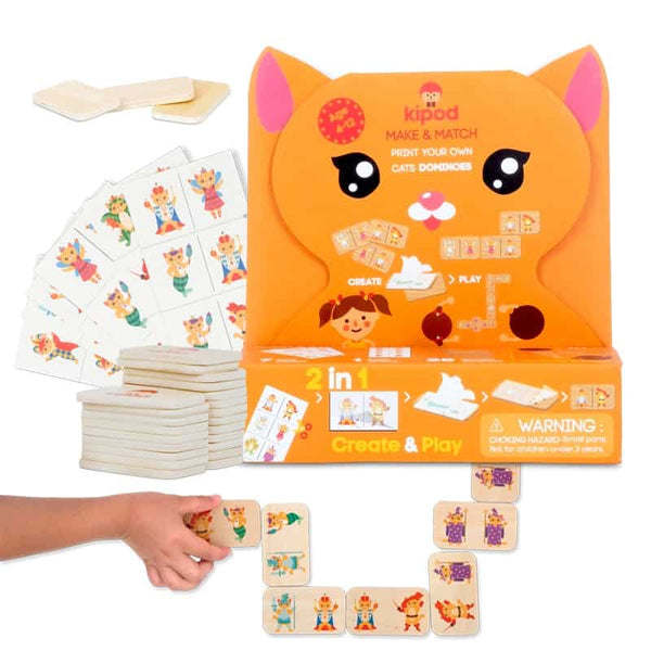 משחק דומינו המשלב יצירה ומשחק