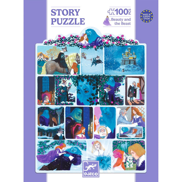 פאזל 100 אגדות - היפה והחיה