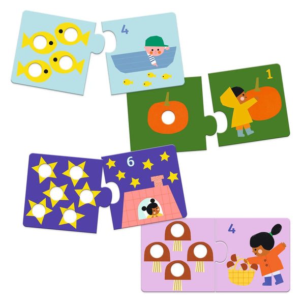 פאזל דואו - לומדים למנות