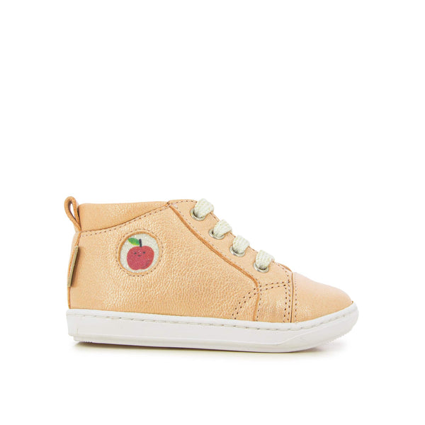 נעליים סגורות BOUBA ZIP LACE ABRICOT