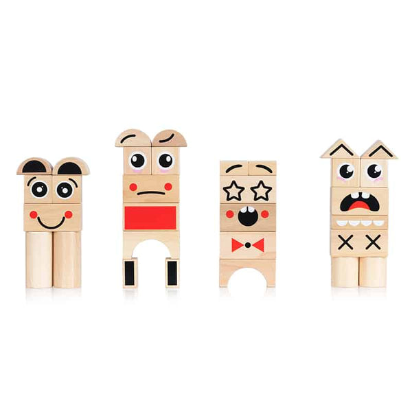 קוביות עץ – קוביות רגשות