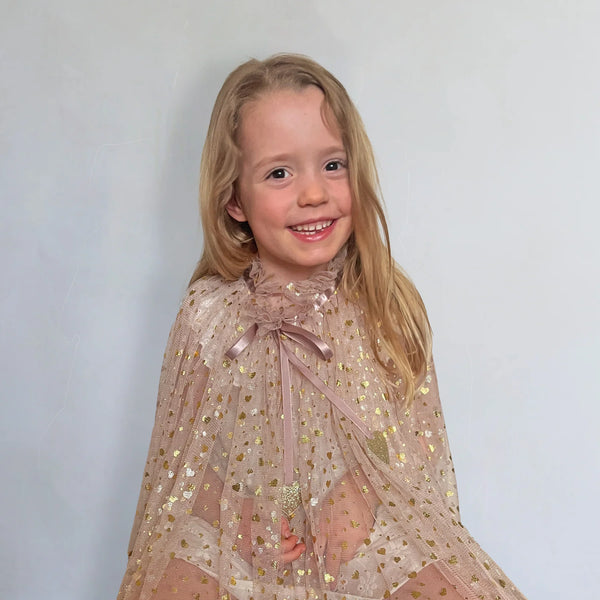 גלימה לבבות זהב