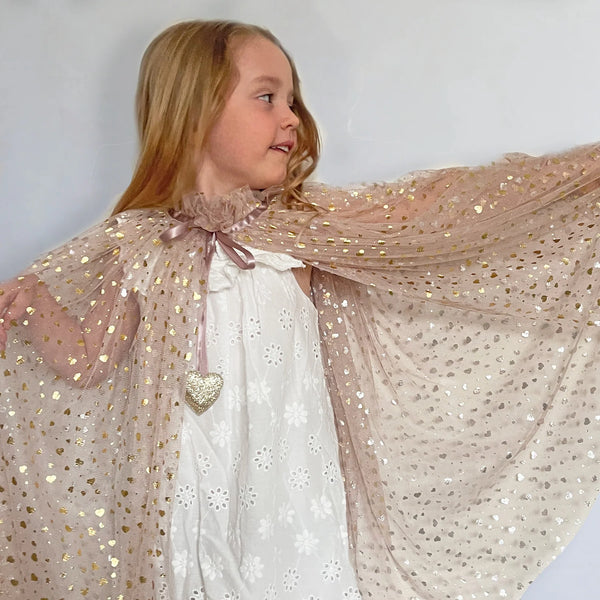 גלימה לבבות זהב