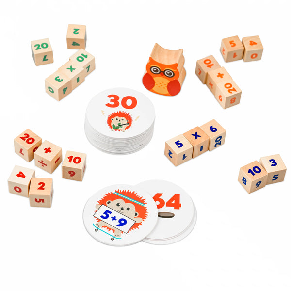 קוביות חשבון – משחק לימוד מהנה