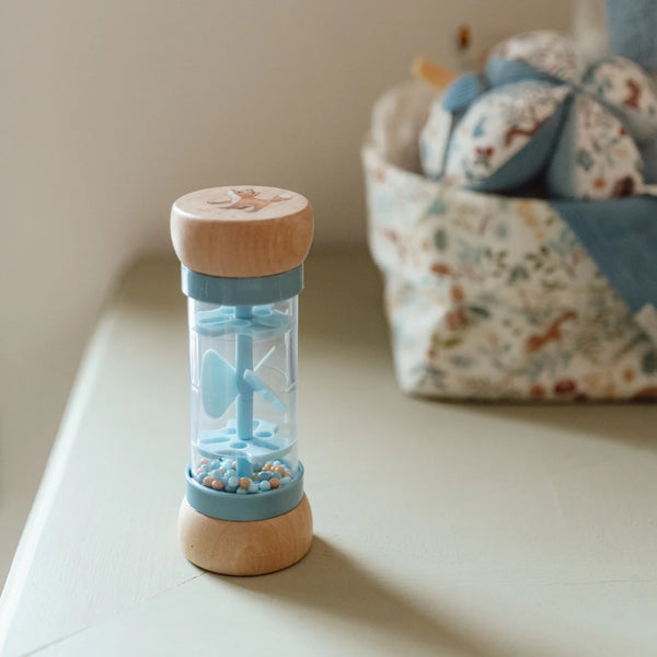 רעשן גשם כחול FOREST FRIENDS