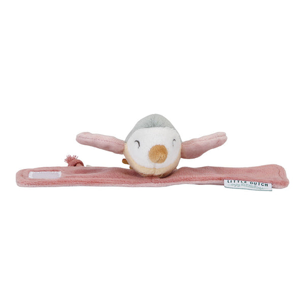 צמיד רעשן ציפורה FLOWERS AND BUTTERFLIES