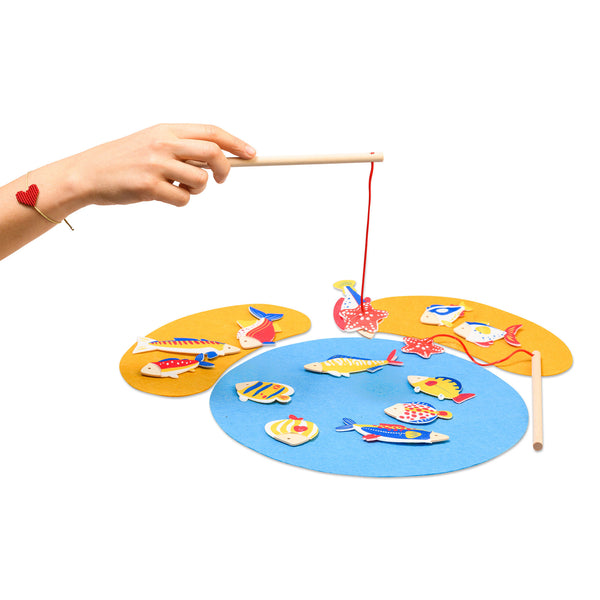 משחק דיג – ים יבשה