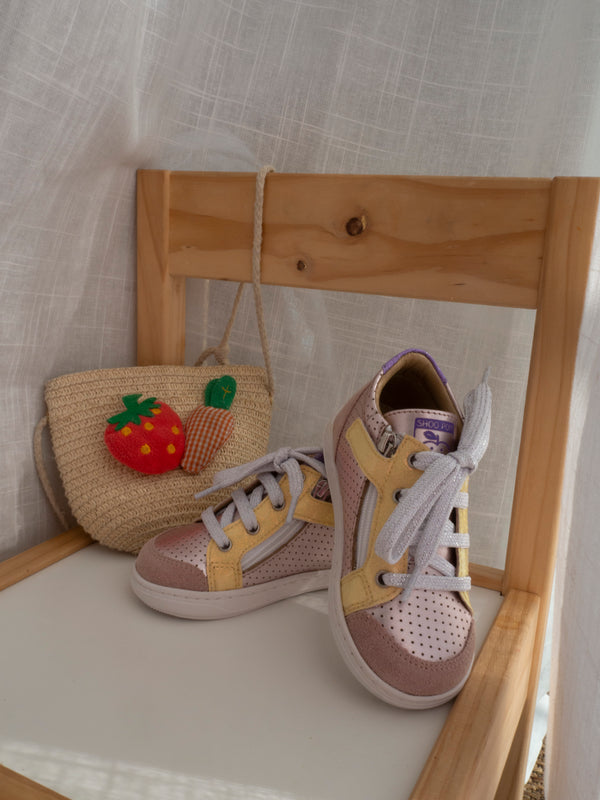 סניקרס BOUBA ZIP BOX CRYSTAL PINK