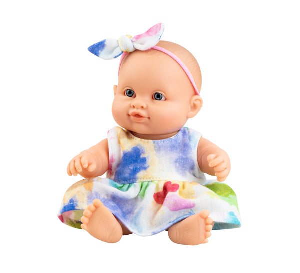 (21 ס"מ) בובה - אירינה שמלת כתמים