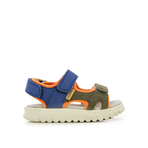 סנדלים ROLLY BOY KHAKI-ORANGE