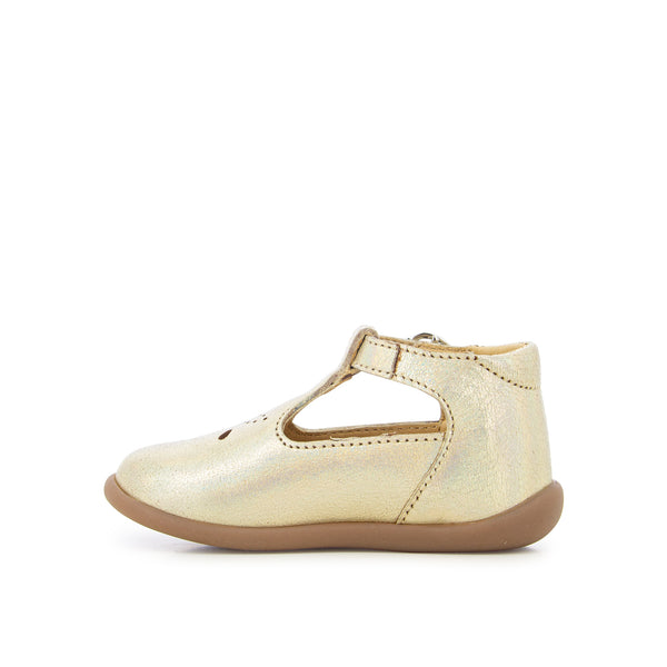 סנדלים STAND-UP SALOME PLATINE