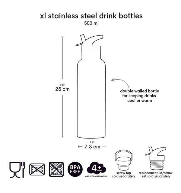 בקבוק שתייה תרמי רכבים (500 מ"ל)