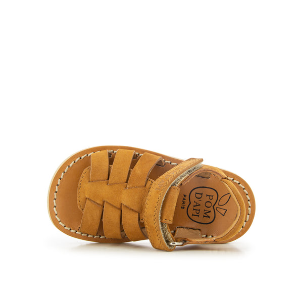סנדלים WAFF NEW BOY CAMEL