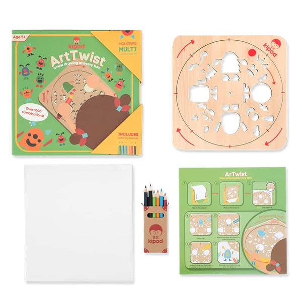 ארטוויסט – שבלונת ציור מפלצות