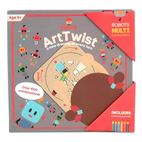 משחק יצירה ArTwist Robots