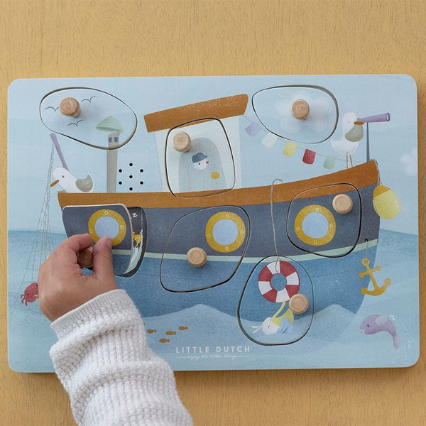 פאזל קולי מעץ- מפרץ המלחים