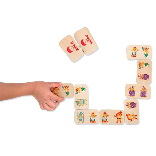 משחק דומינו המשלב יצירה ומשחק