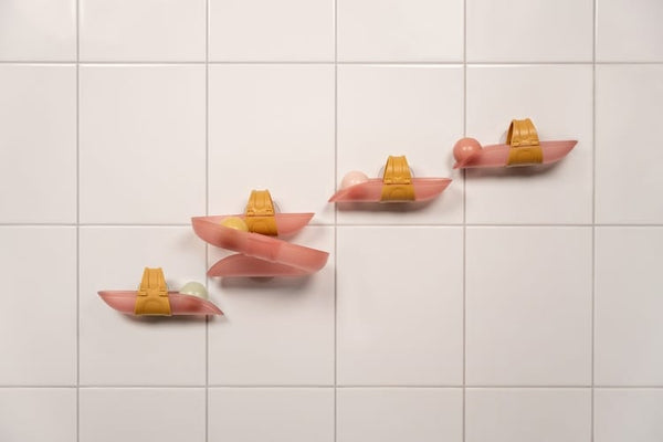 מסלול כדורי אמבטיה – צבע ורוד