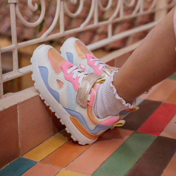 סניקרס JOGGY SCRATCH PINK