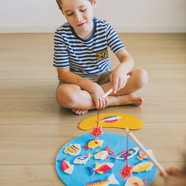 משחק דיג – ים יבשה