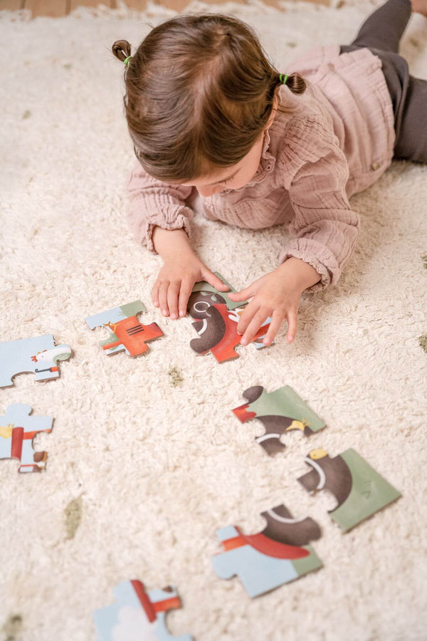 פאזלים 4 ב-1 – חווה קטנה