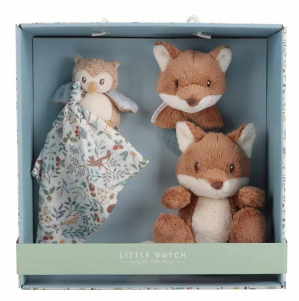 קופסת מתנה מתכרבלים – חברי יער