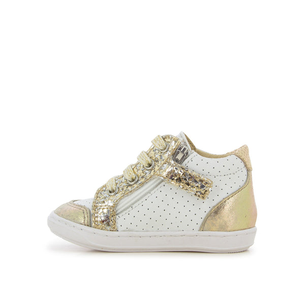 נעליים סגורות BOUBA ZIP BOX WHITE