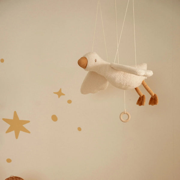 קישוט תלייה של אווז קטן