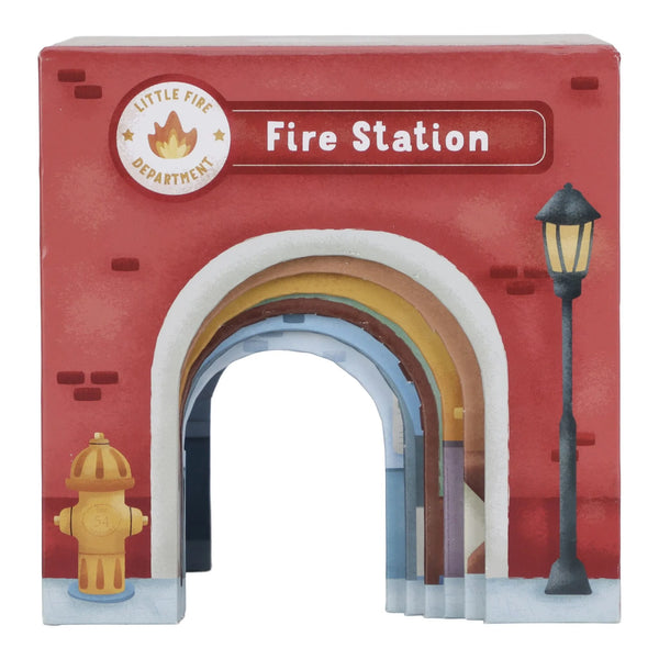 מגדל בלוקים עם רכבים – צבעוני