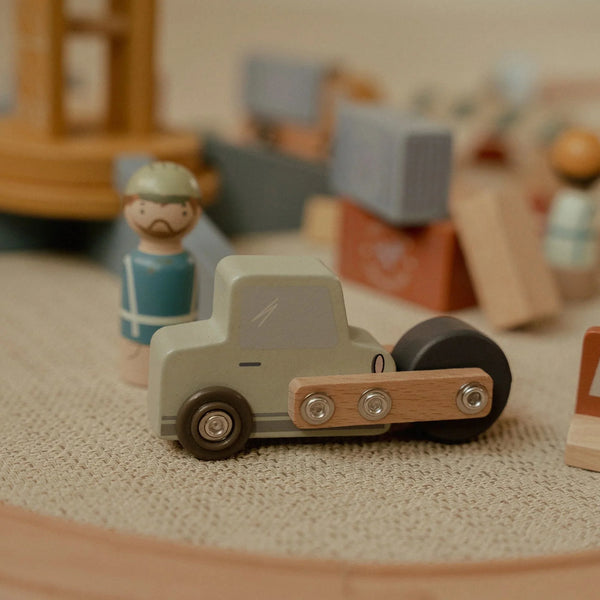 מנוף עץ – צבעוני