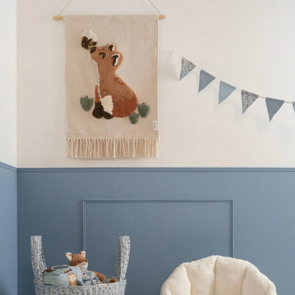 גרלנד דגלונים – כחול – חברי יער Forest Friends