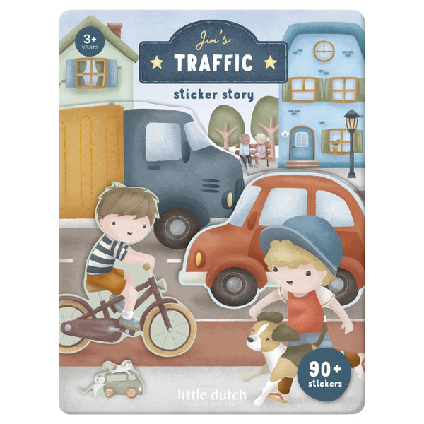 ספר מדבקות – Jim's Traffic