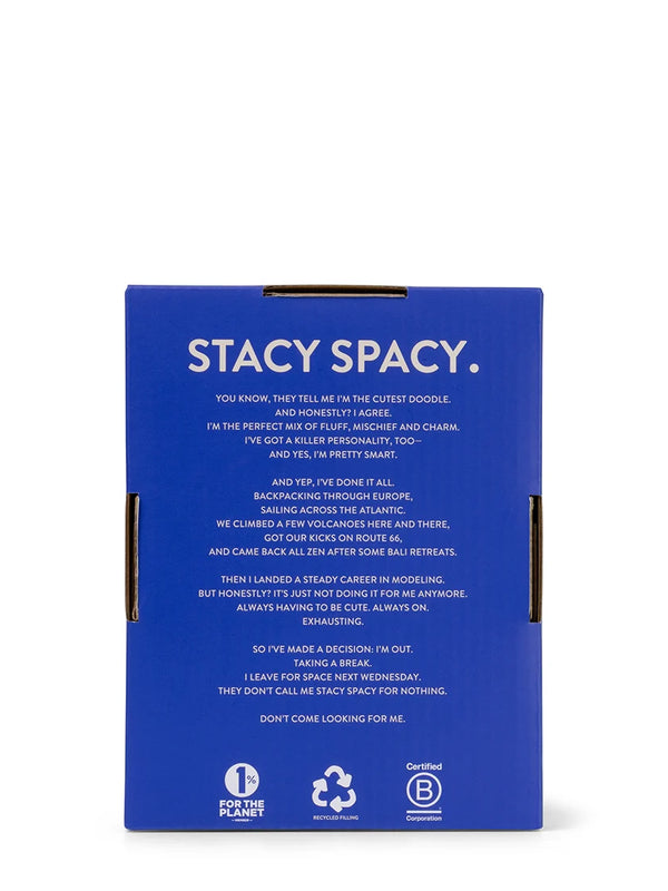 בובת כלב רכה Stacy the Labradoodle בקופסת מתנה – 18 ס״מ