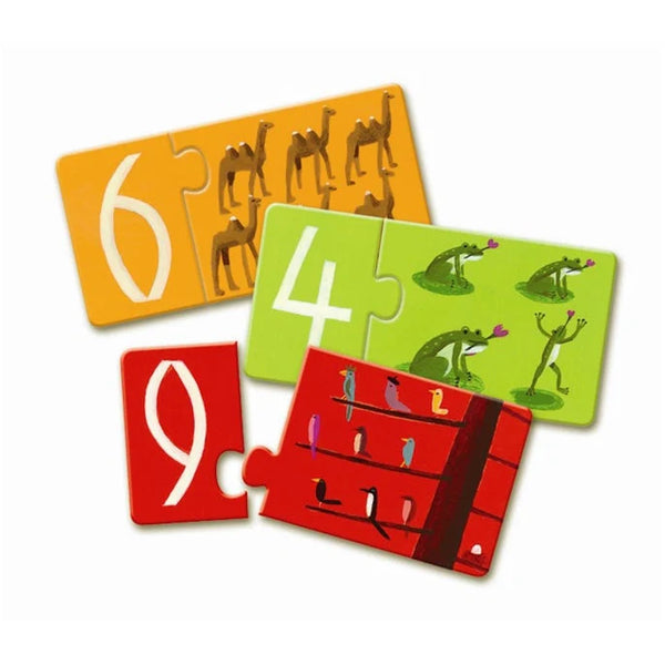 פאזל דואו - מספרים
