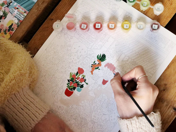 ערכת צביעה לפי מספרים – קיוטו