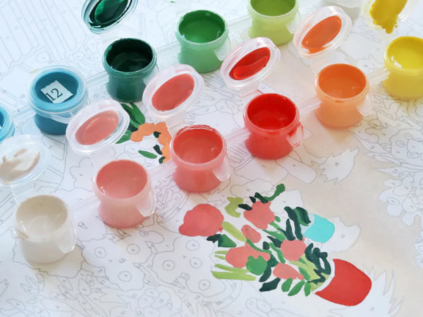 ערכת צביעה לפי מספרים – קיוטו