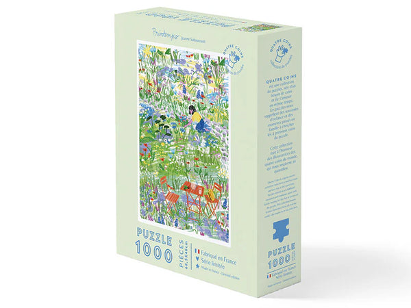 פאזל Jardin secret מאת ז'אן סבורו – 1000 חלקים