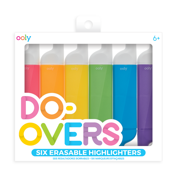 מרקרים מחיקים - סט של 6 DO-OVER